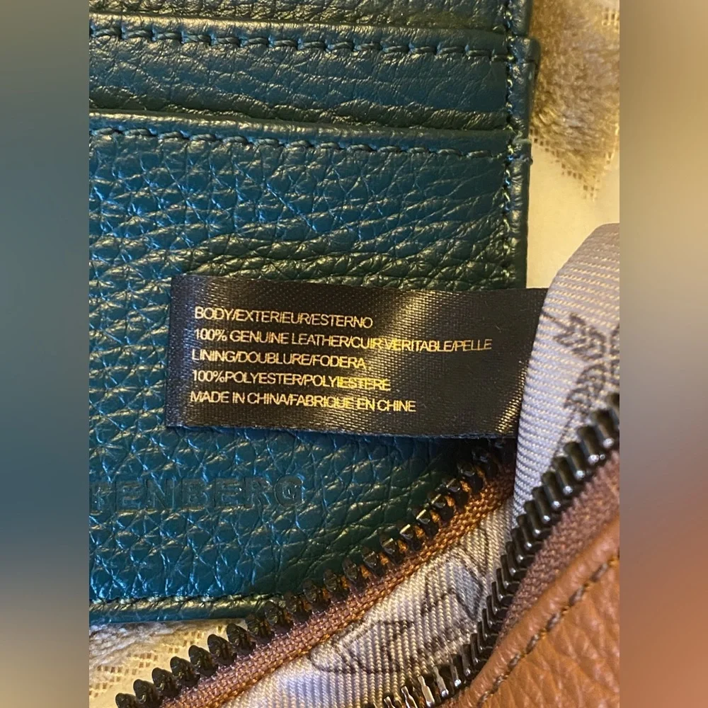 Aimee Kestenberg 100% Leather Wristlet Tan - Picture 7 of 7